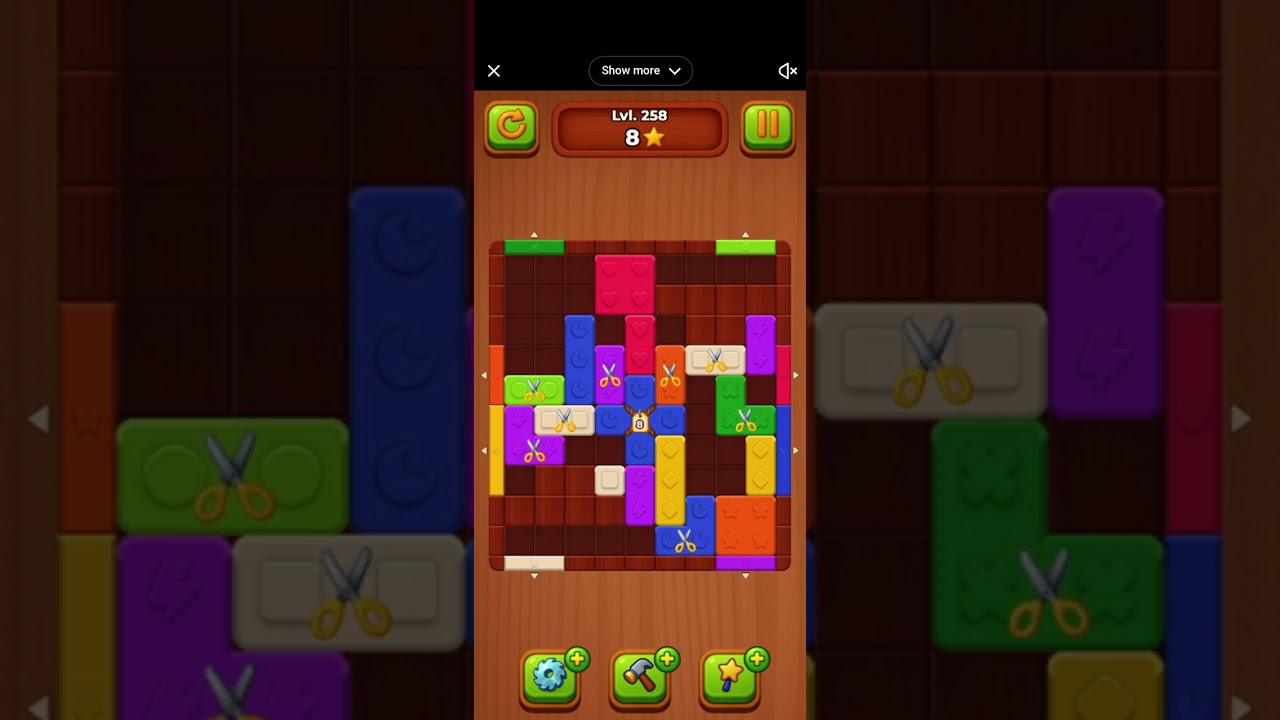 Wood Blocks Jam - Level 258 - YouTube Playables