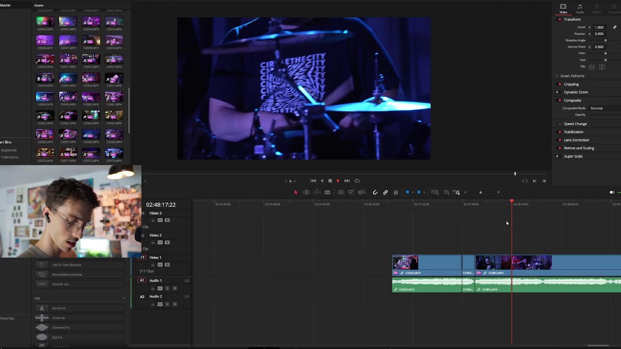 the making of a highlight video