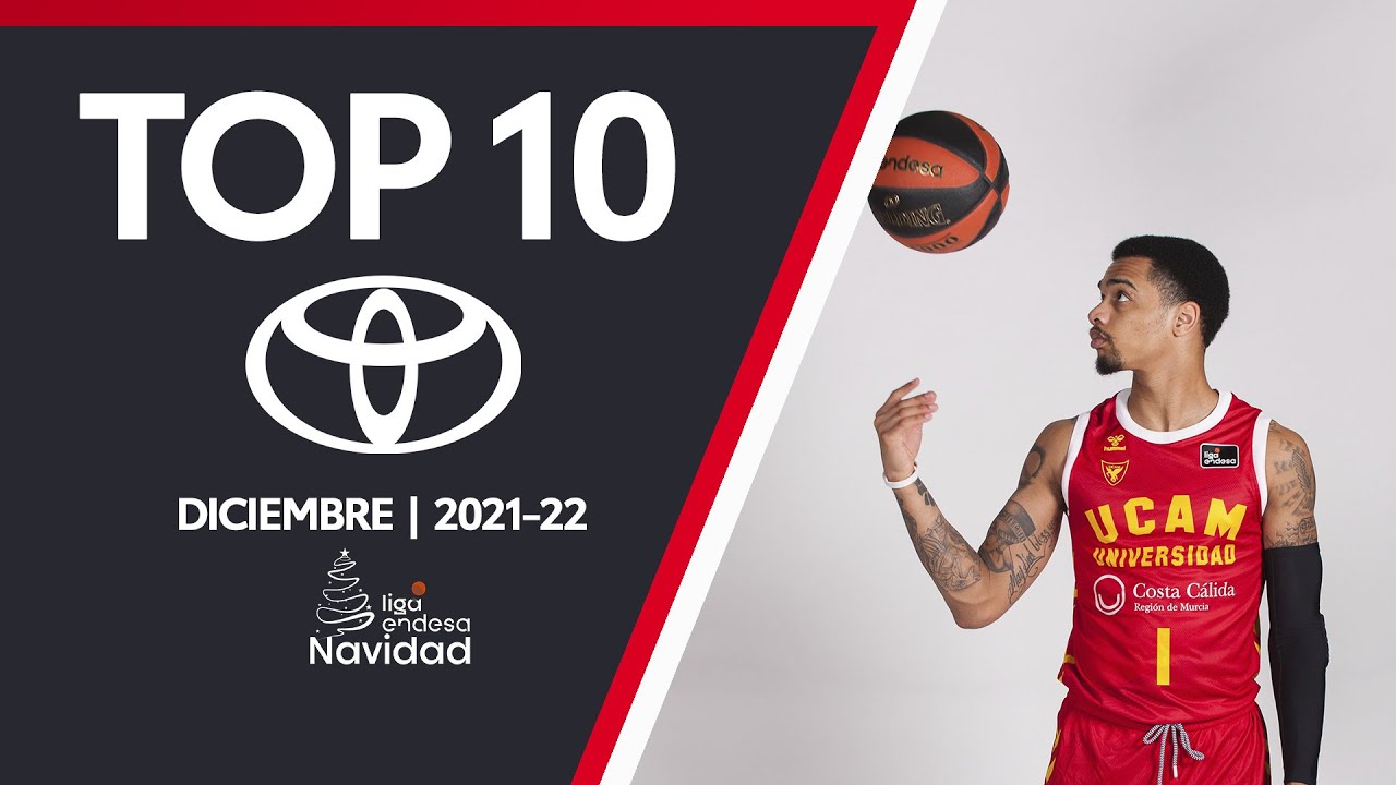 Jordan Davis desafía a Tavares en las alturas en el Top10 Toyota de diciembre | Liga Endesa 2021-22