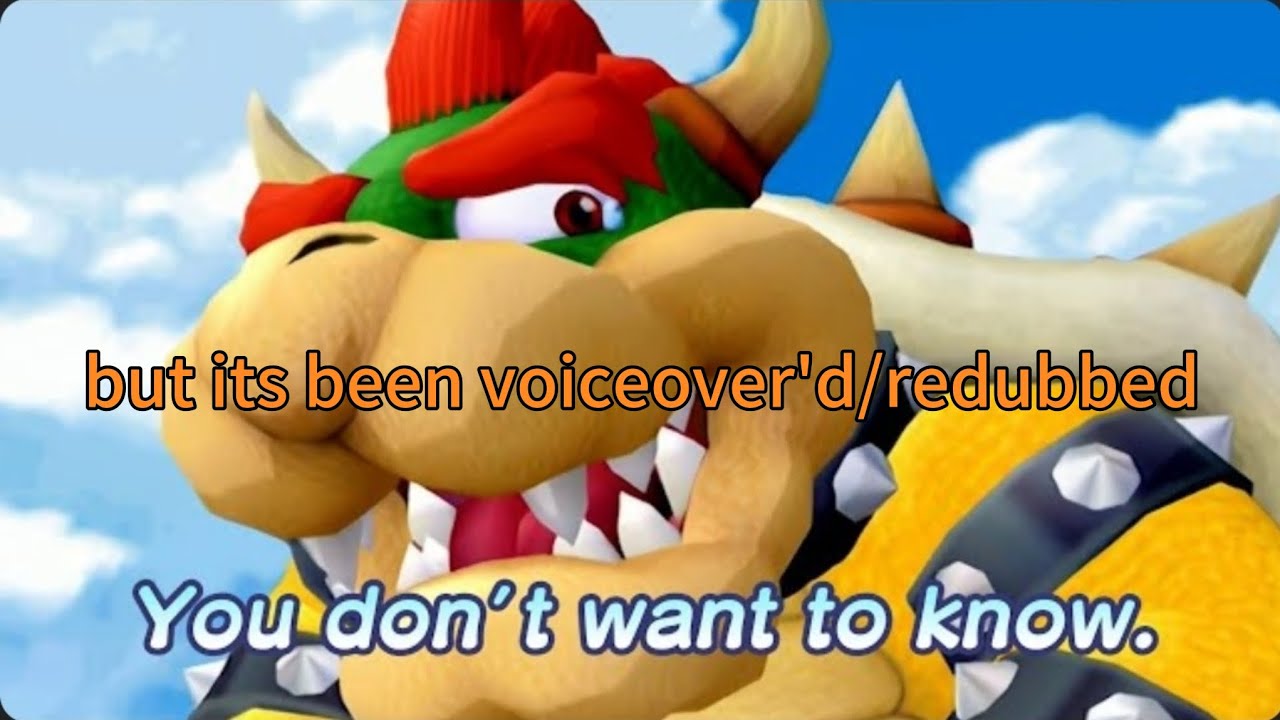 Why did we even kidnap her then? But its been voiceover'd/redubbed (PROFANITY WARNING)