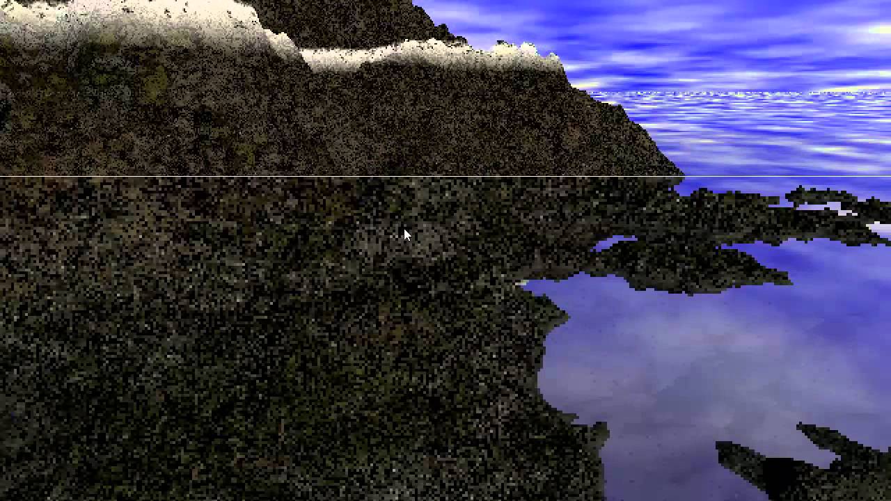 Bryce 7.1 Pro - About the ambient shoreline effect for Art Wade - by David Brinnen.