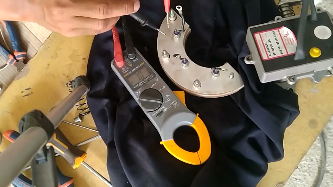 How to check rotating diode in generator