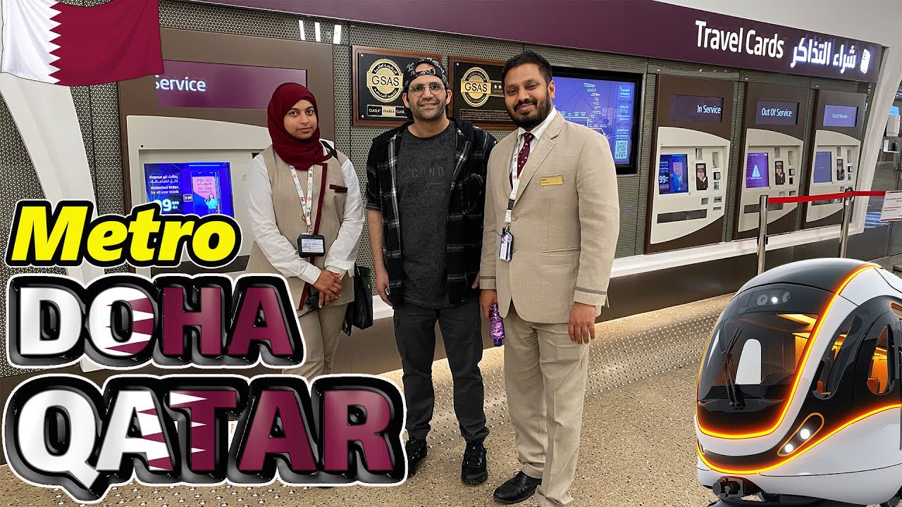 Qatar Doha Metro Hamad International Airport How does the Metro card work