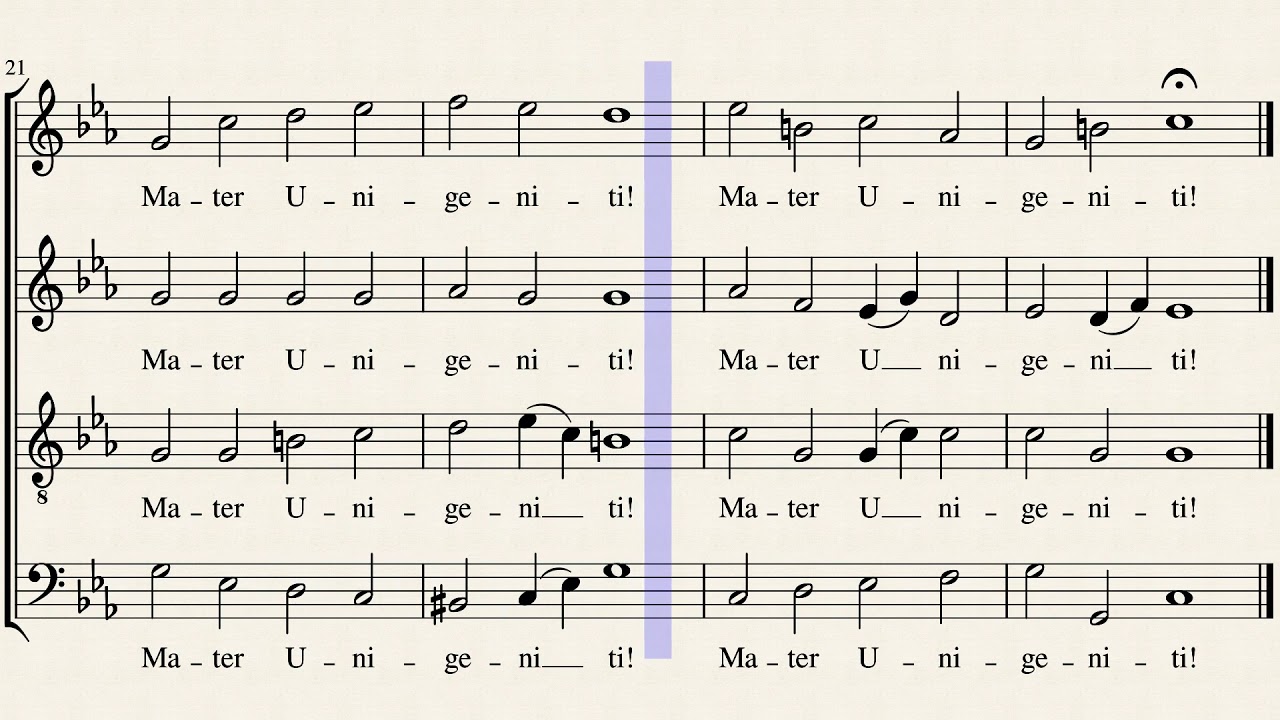 Stabat Mater - Kodaly - Bajo