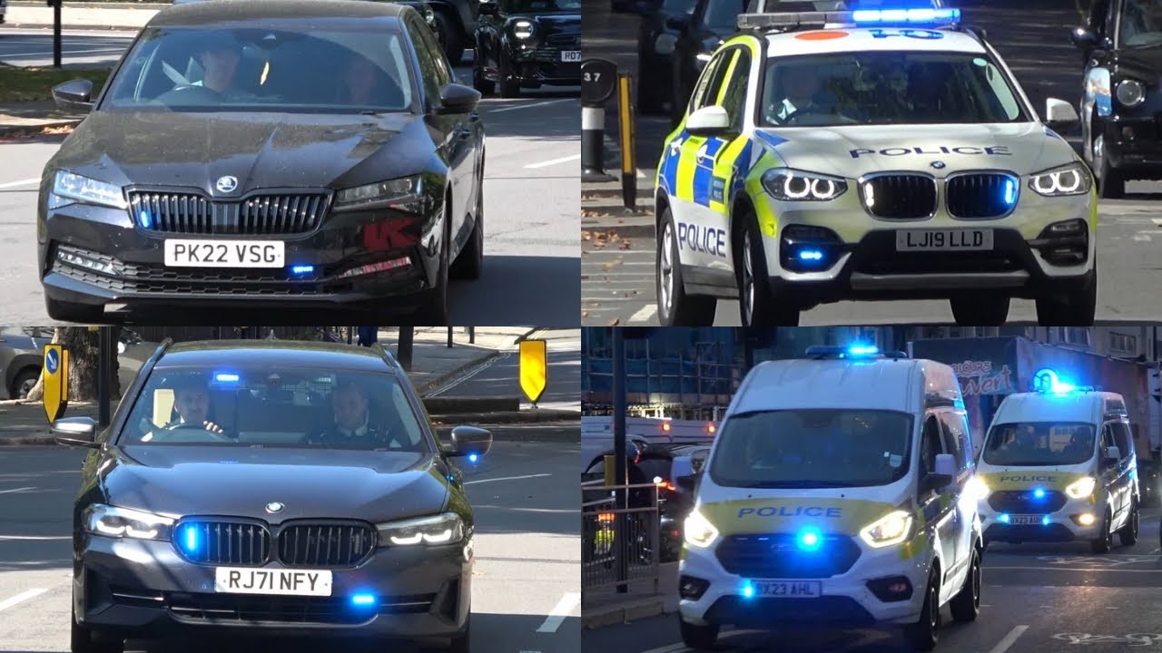 Notting Hill Carnival 2025 Emergency Vehicles responding | Day 1 | 