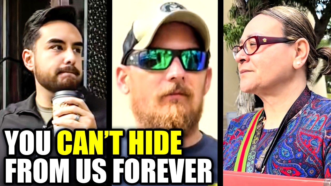 ICE Agents COWER with Fear When Civilian Catches Them Unmasked