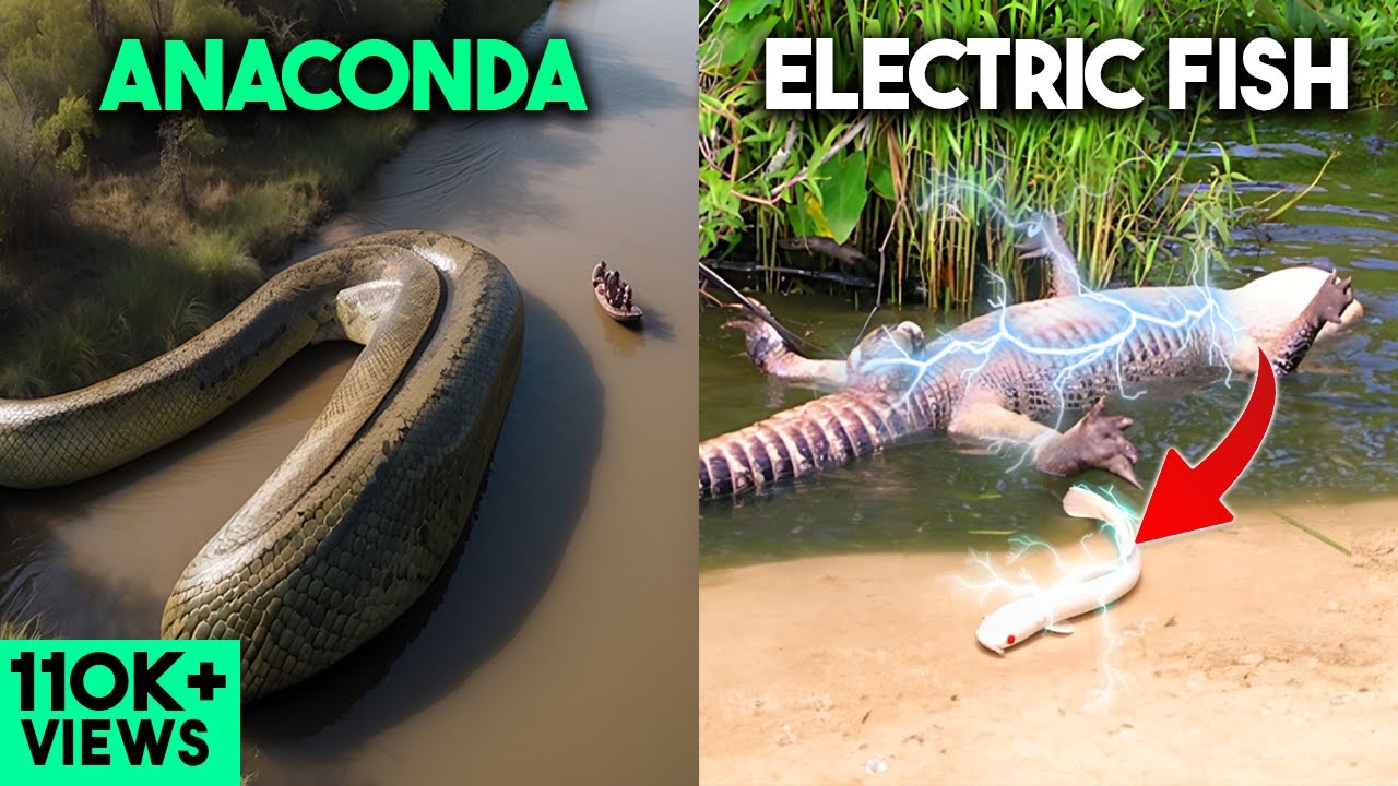 7 Most Dangerous Animals of the AMAZON JUNGLE