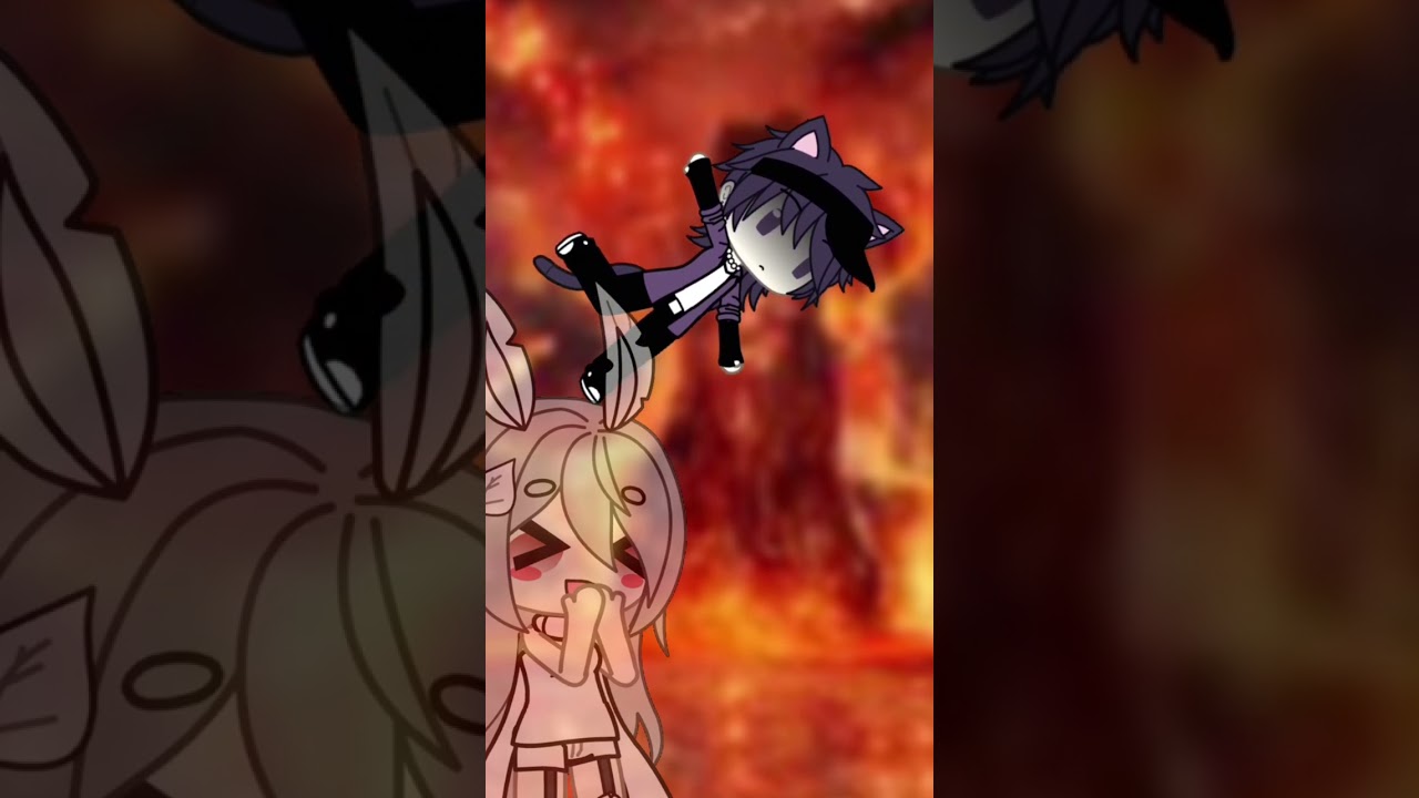 Down to hell😈 (IS A JOKE)#gachalife #gachashorts #gacha #Hell