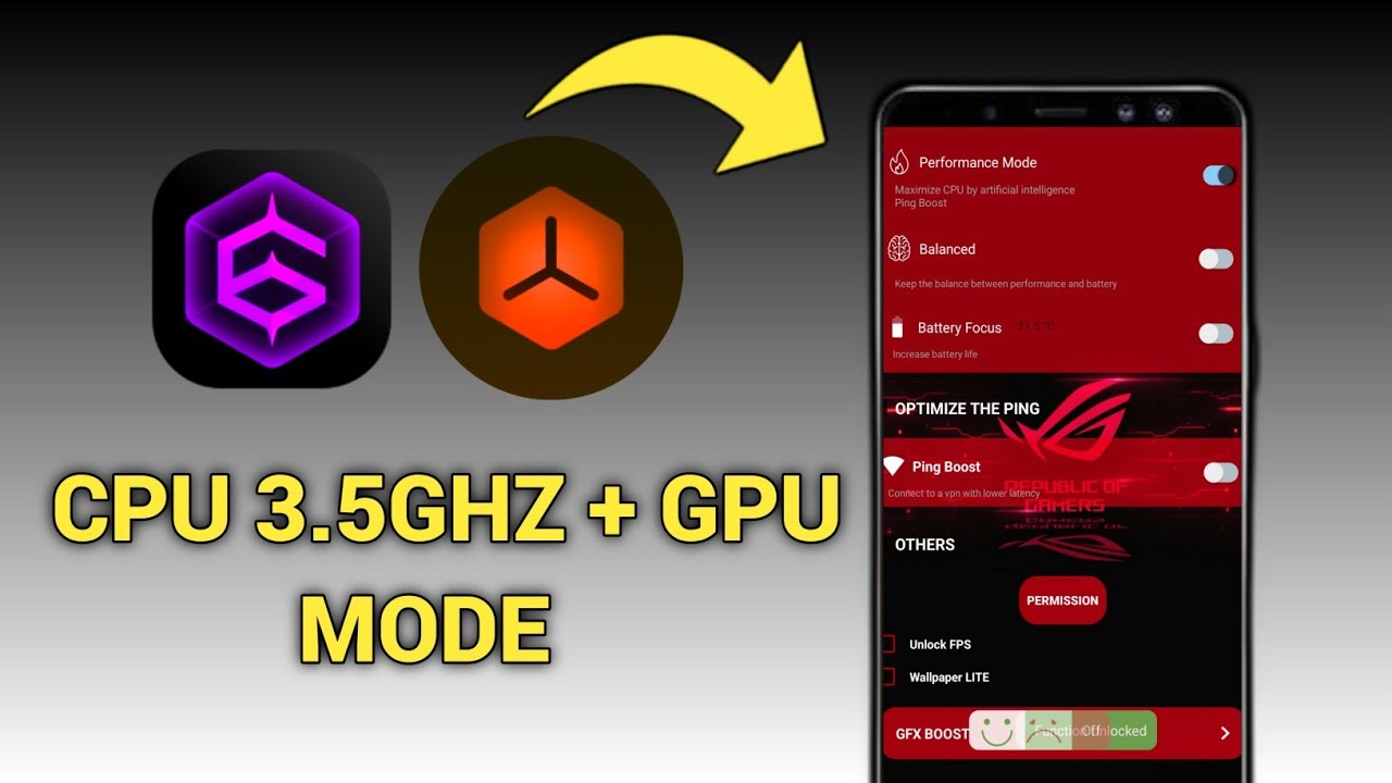 Unlock 120FPS Android + CPU 3.5Ghz No-Root 100% Working | Max FPS Fix Lag - No Root