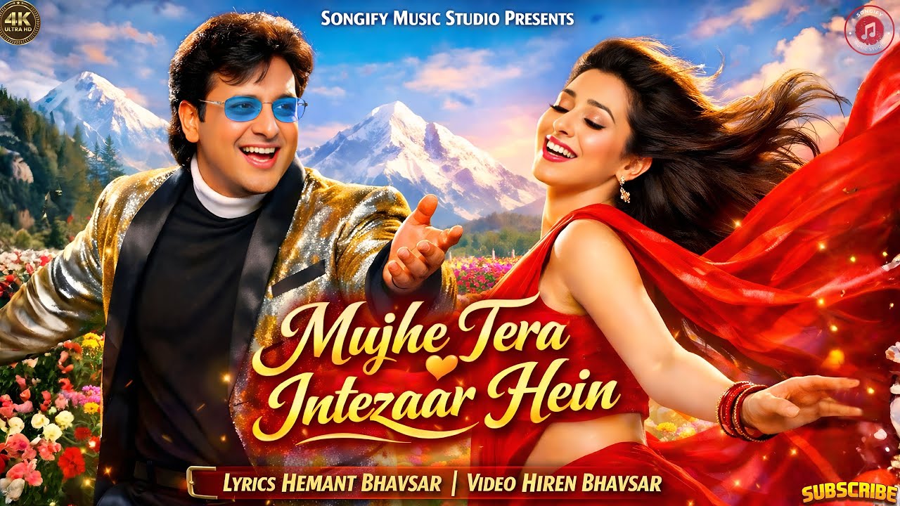 New Song 2026 | Mujhe Tera Intezaar Hein | 90s Bollywood | New Viral Song 2026