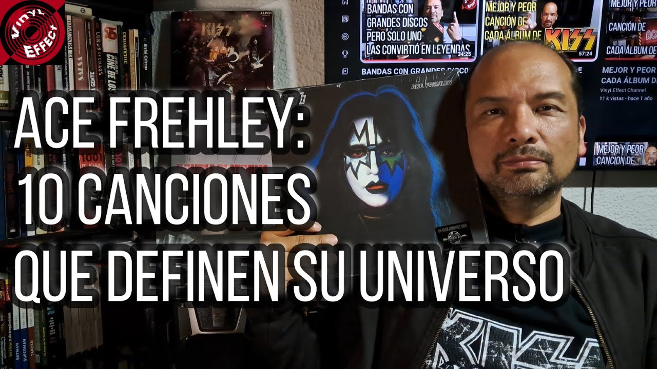 ACE FREHLEY : 10 CANCIONES QUE DEFINEN SU UNIVERSO