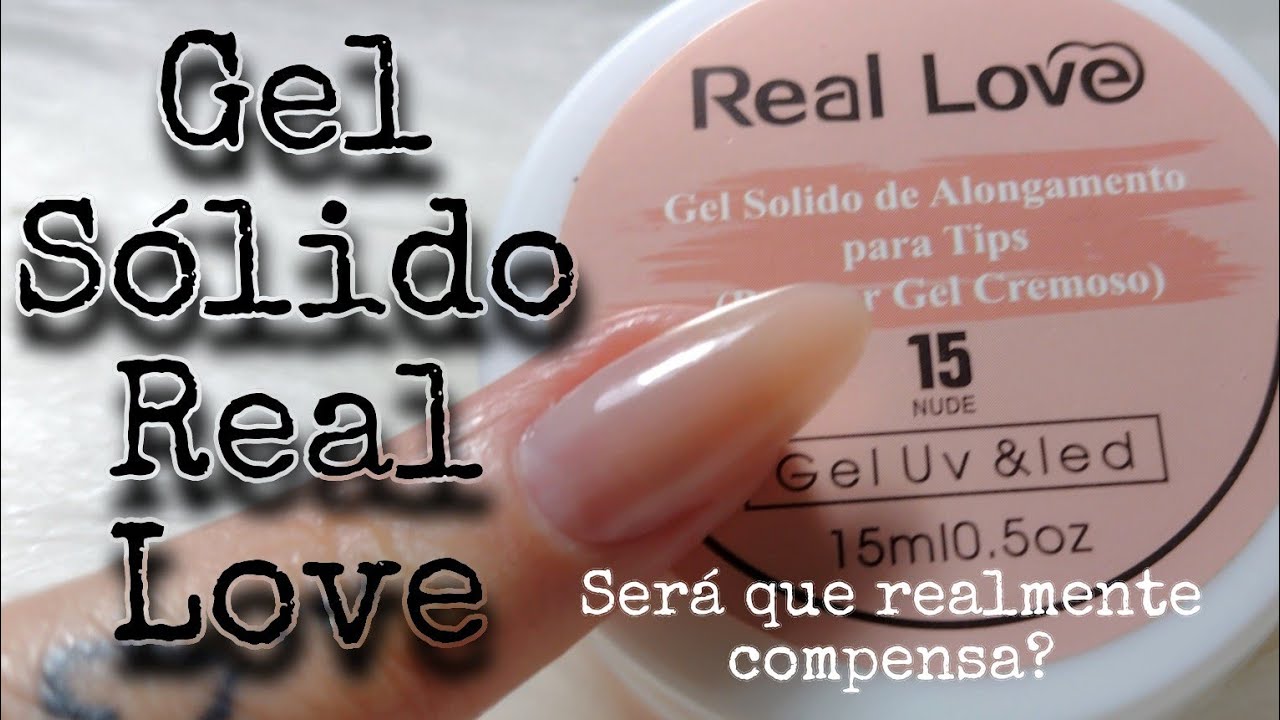 Gel Sólido Real Love! Será que presta? 🤔