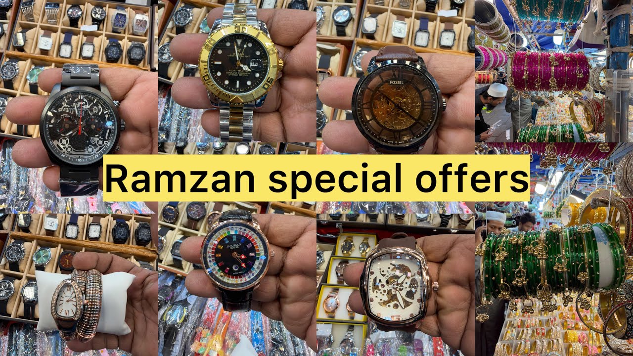Ramzan offers at Charminar Hyderabad 