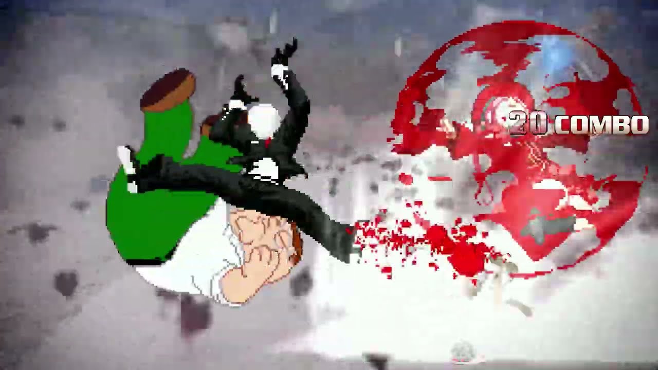 AN Mugen #546: Peter Griffin & Drip Chicken VS Another Blood K & Slender Man