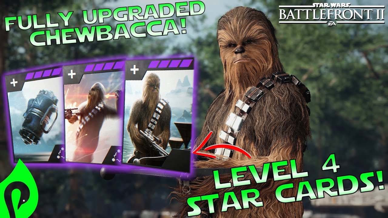 Star Wars Battlefront 2: Fully Upgraded Chewbacca Gameplay/Killstreak!!!