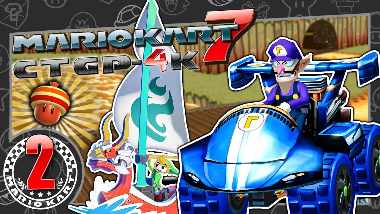 CTGP-7 | MARIO KART 7 CUSTOM TRACKS 🏁 #2: Eichel-Cup 150ccm mit Waluigi
