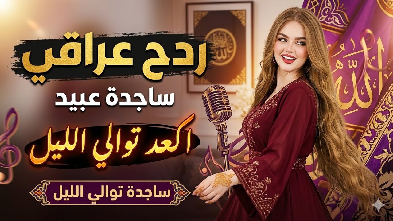 اكعد توالي الليل واذكر وليفي ~ ساجدة عبيد | ردح عراقي