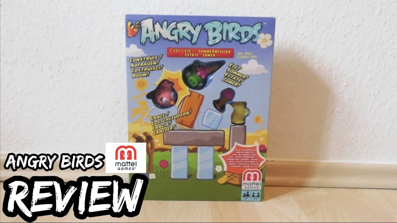 Angry Birds Mattel Summer Time set review.