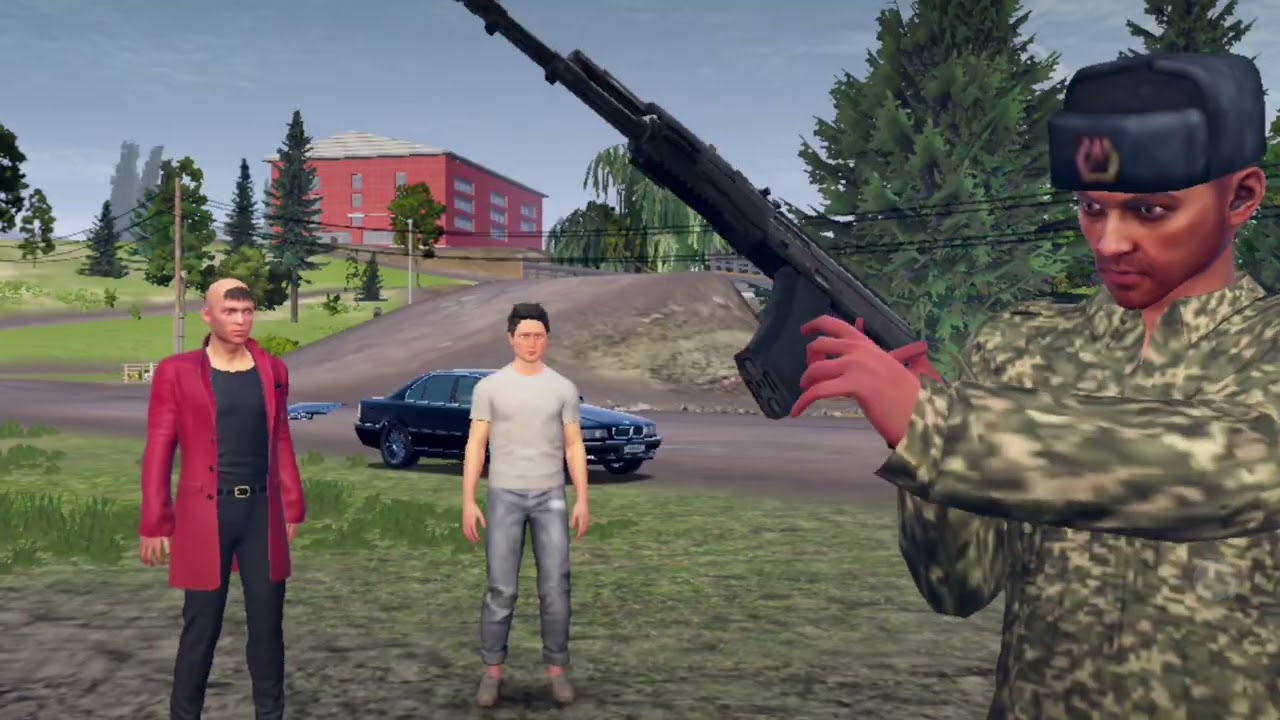 My first day getting a mafia mission.