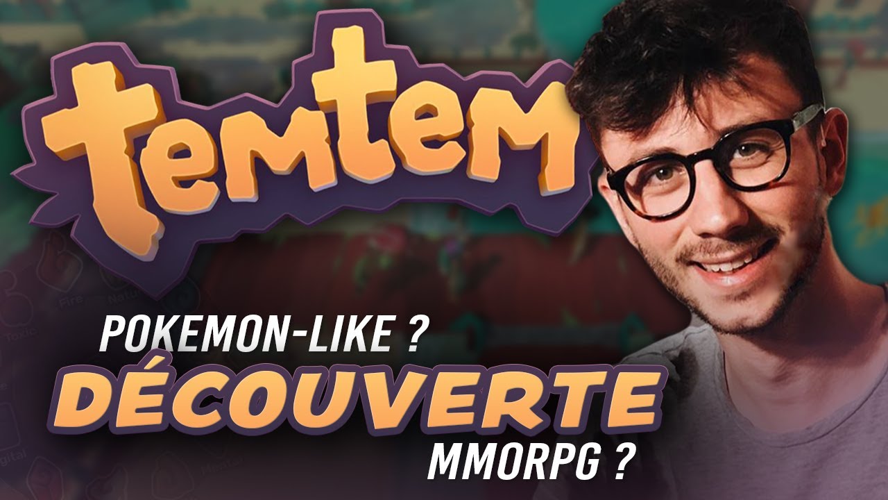 TEMTEM DECOUVERTE - MMORPG POKEMON-LIKE ? - PONCE - GAMEPLAY FR