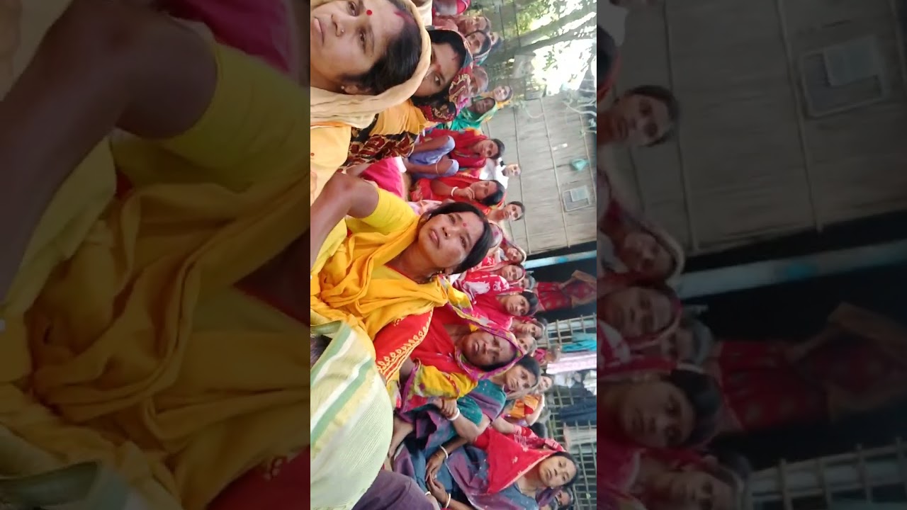 ঠাকুরের  আলোচনা  করছেন শ্রীমৎ গৌতম গোসাঁই। 