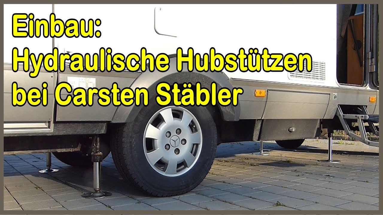 E&P Hydraulische Hubstützen für meinen alten Hymer, möglich gemacht von Carsten Stäbler