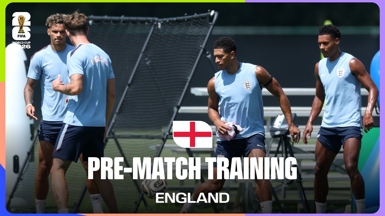 England Train Before Argentina | FIFA World Cup 2026&trade;