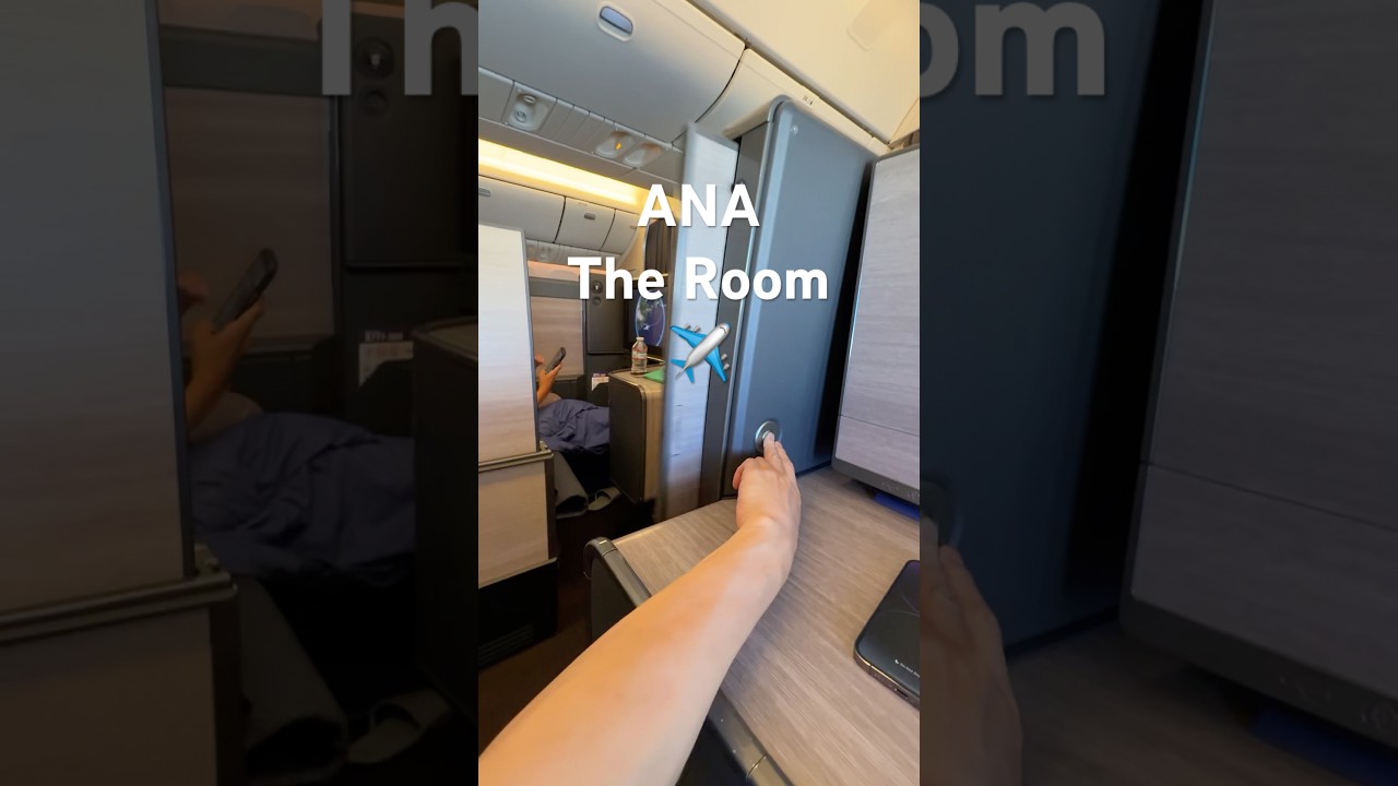 Flying ANA The Room. All Nippon Airways best business class. #ana #businessclass #aviation