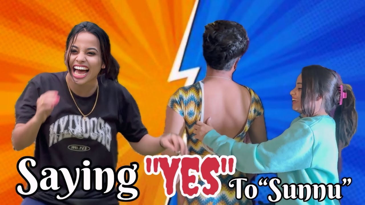 Munnu ಗೆ Final ಹುಡುಗಿ Dress ಹಾಕಿದ್ರು…😱🤣 @sannumunnu  #cutepair #sayingyes #comedy #funny #revenge