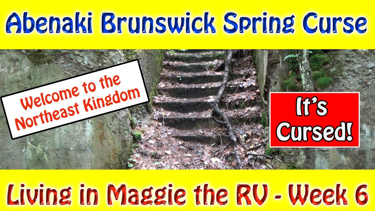 Cursed Abenaki Indian Brunswick Spring, Vermont