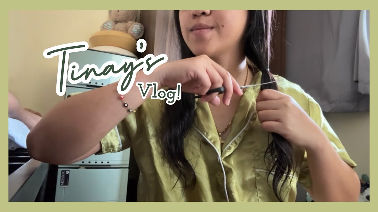 Living in Cebu | DIY Self-Care Day at Home |Haircut + Nails 💅✂️