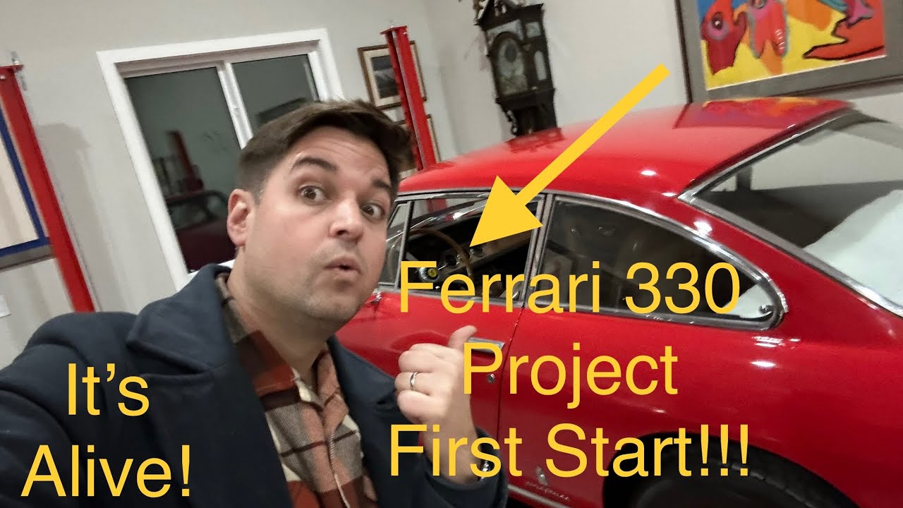 It's Alive!!! Ferrari first start! Ferrari Project Part 3.