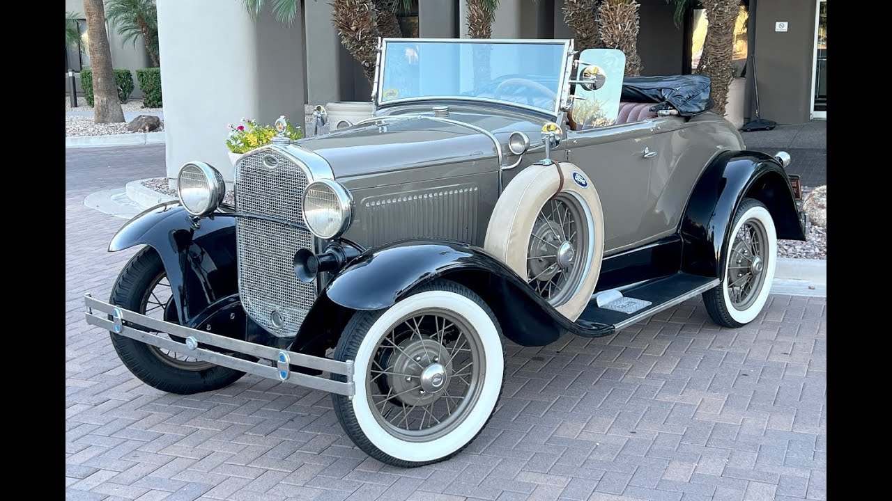 1931 Ford Model A Deluxe Roadster