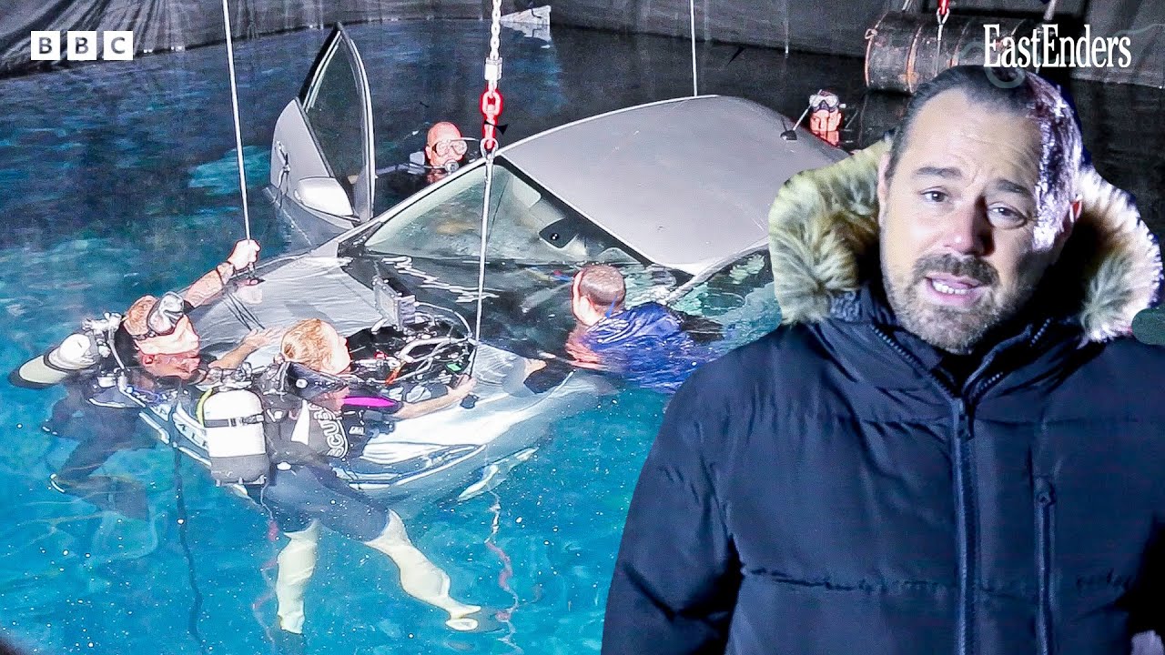 FILMING Mick Carter's Final Scenes! 🚗 🌊 | Behind The Scenes 🎥 | EastEnders