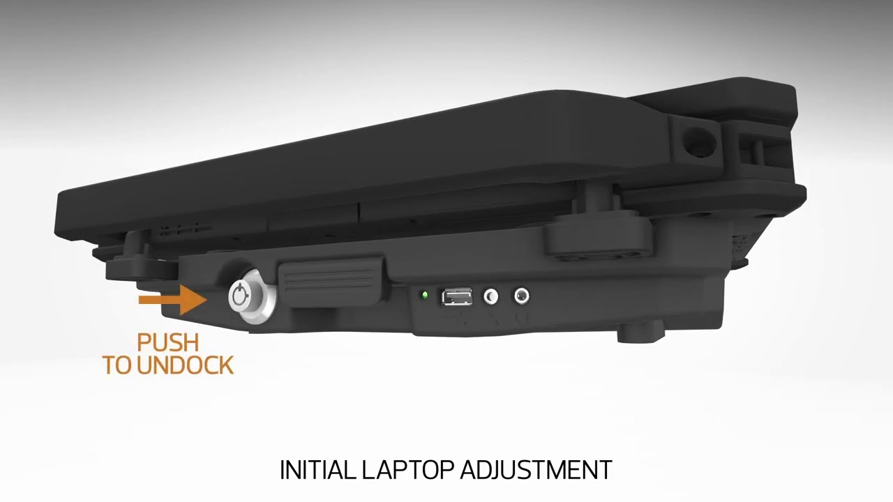 Havis Laptop Docking Station for Dell Latitude 14 Rugged and Rugged Extreme 12/14 Notebook
