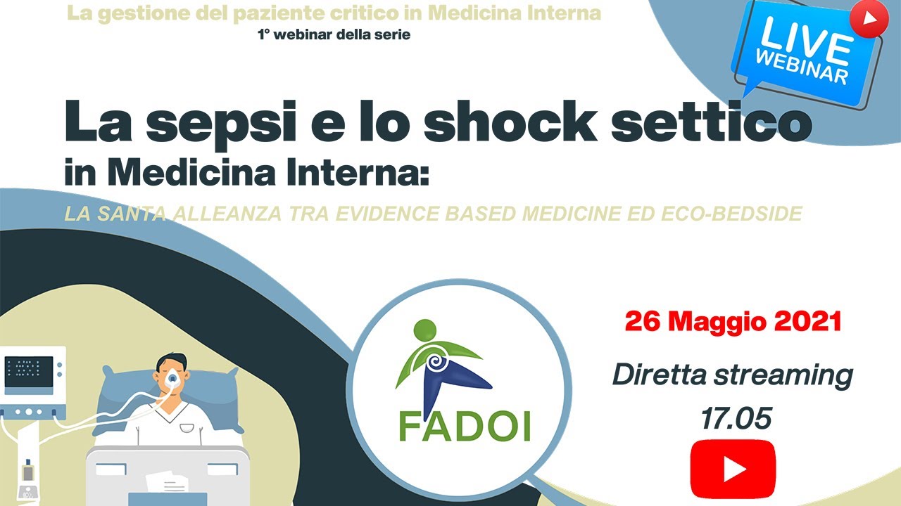 FADOI Webinar - La sepsi e lo shock settico in Medicina Interna