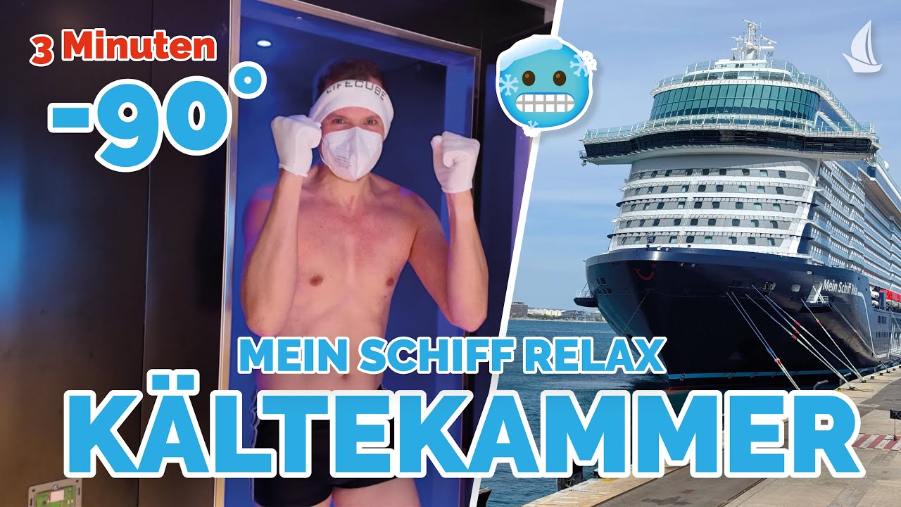 Die Kältekammer auf Mein Schiff Relax - Der Selbsttest