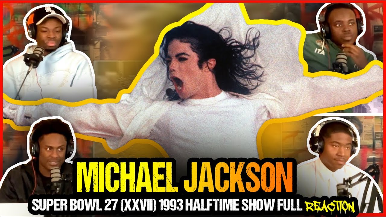MICHAEL JACKSON - SUPER BOWL 27 (XXVII) 1993 HALFTIME SHOW FULL REACTION