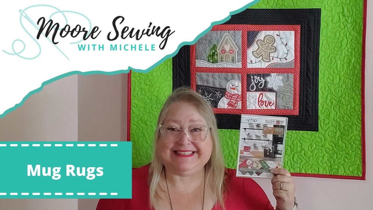 Mug Rugs | Moore Sewing with Michele #MSWM