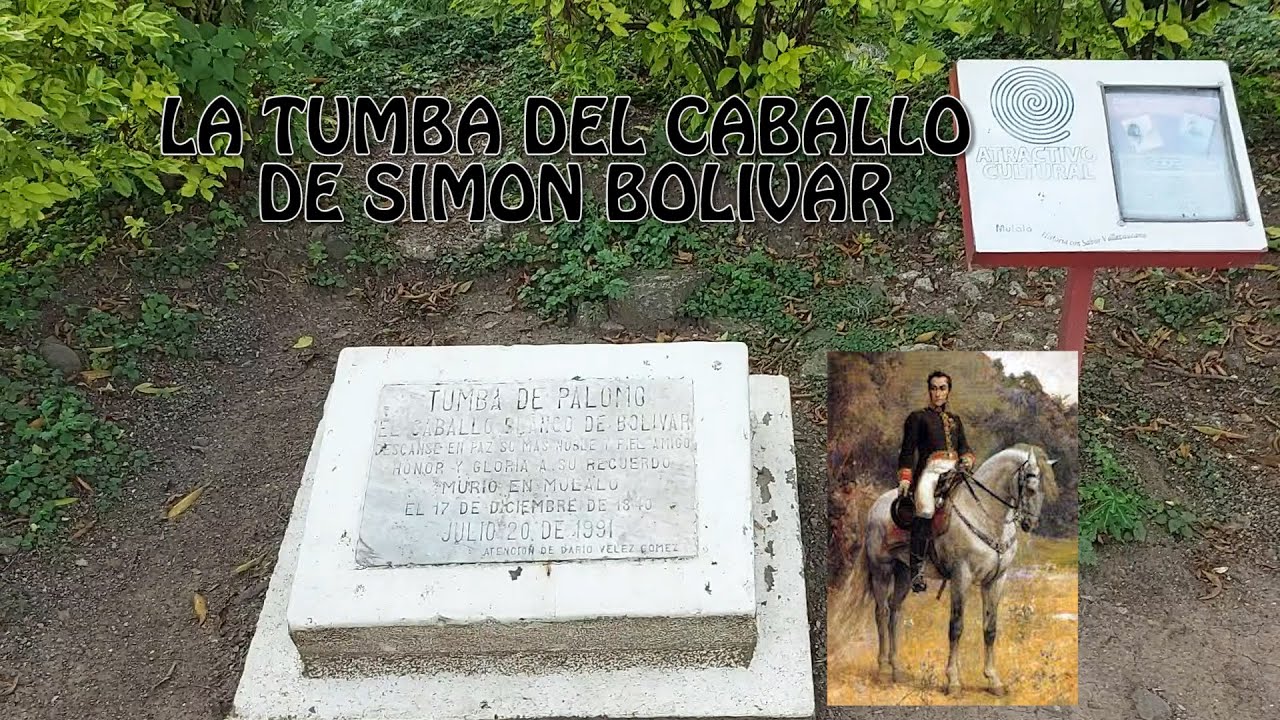 LA TUMBA DEL CABALLO DE SIMON BOLIVAR