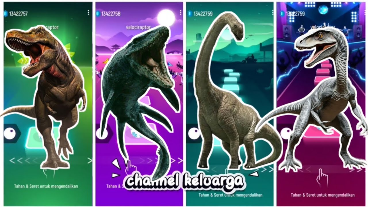 Jurassic world tyrannosaurus rex vs mosasaurus vs stegosaurus vs velociraptor #1197