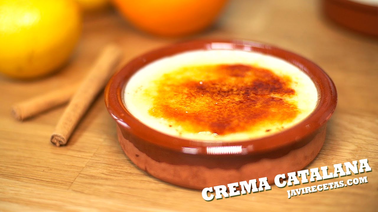 Crema Catalana Receta Fácil