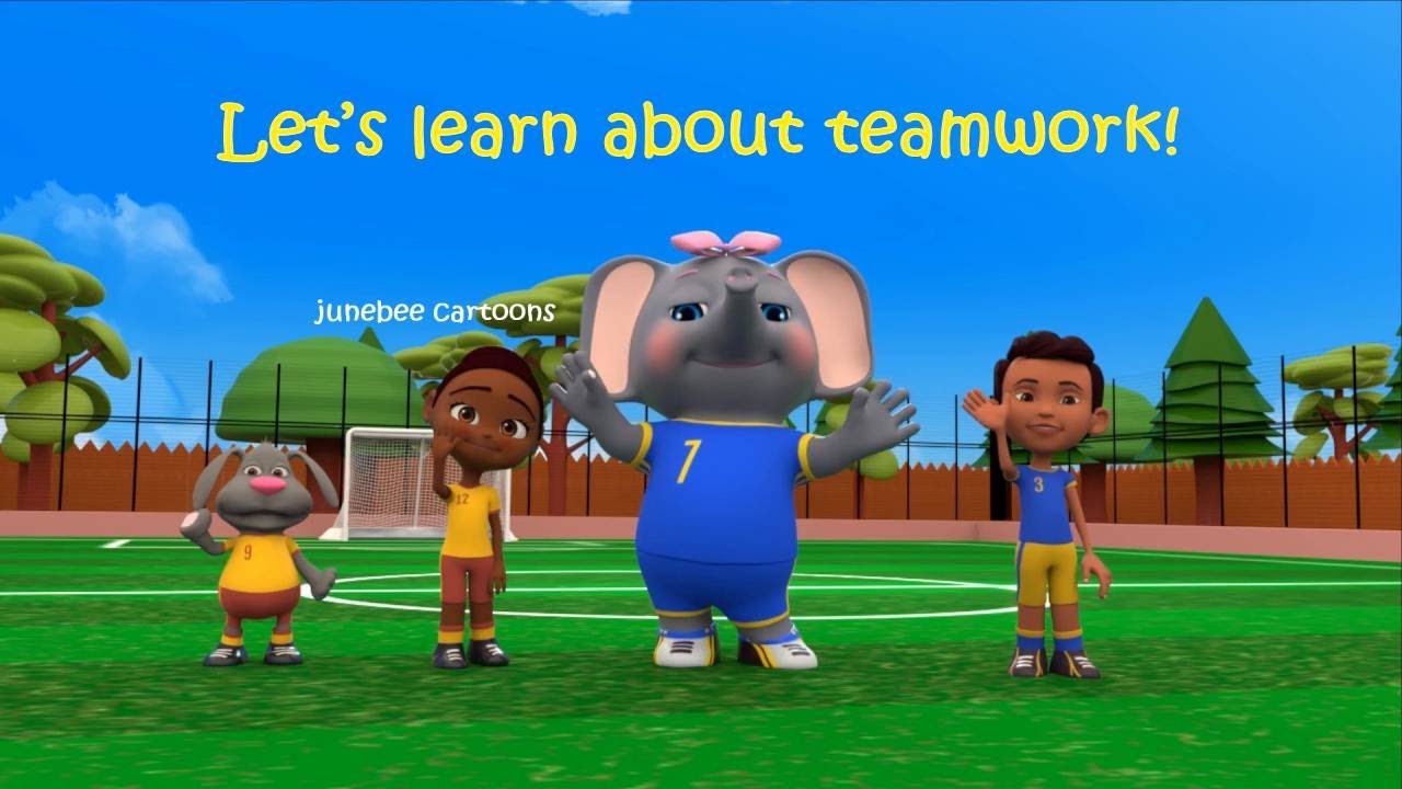 ⚽ Let&rsquo;s learn about teamwork ⚽ | Educational cartoon for kids | Bella and Remy | #Soccer