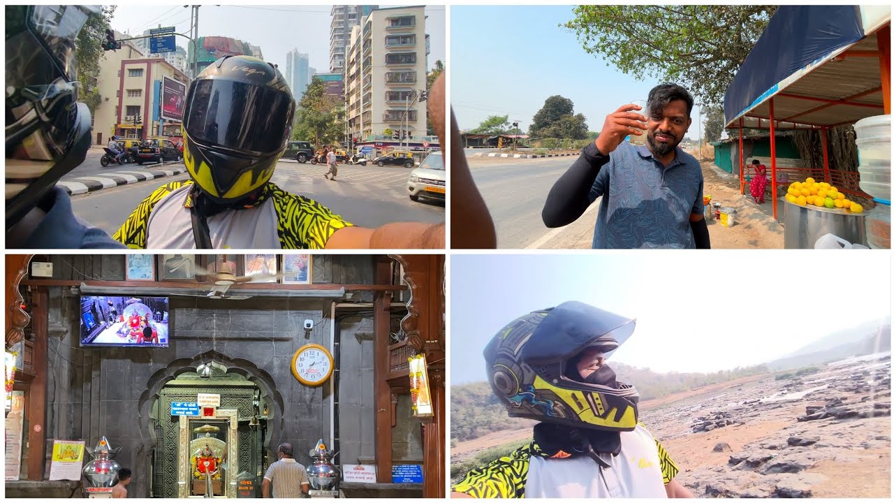 पाली च्या गणपती चे केले दर्शन || रोहन ने केली moto vlog ची सुरुवात || Vlog No 11 