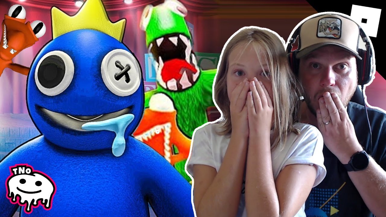 RAINBOW FRIENDS LEPŠÍ NEŽ PIGGY? 🌈 Rainbow Friends | Tatínek a Barunka CZ/SK
