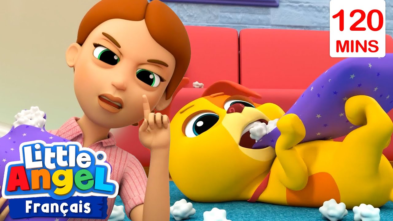 Les Bêtises de BINGO Le Chien | Comptines avec Bébé Louis | Little Angel Français