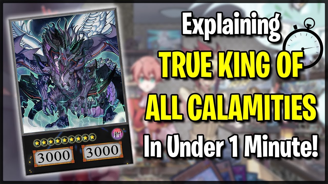 NEW SERIES!! Explaining TRUE KING OF ALL CALAMITIES In Under 1 Minute!