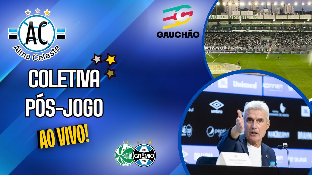 COLETIVA E PÓS JOGO: JUVENTUDE X GRÊMIO SEMIFINAL GAUCHÃO 2026