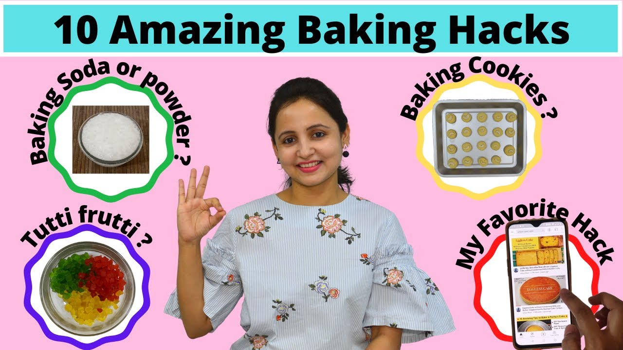 10 Amazing Baking Tips/Hacks for Beginners | 10 जबरदस्त टिप्स केक फूला हुआ बनाने के लिए | UrbanRasoi