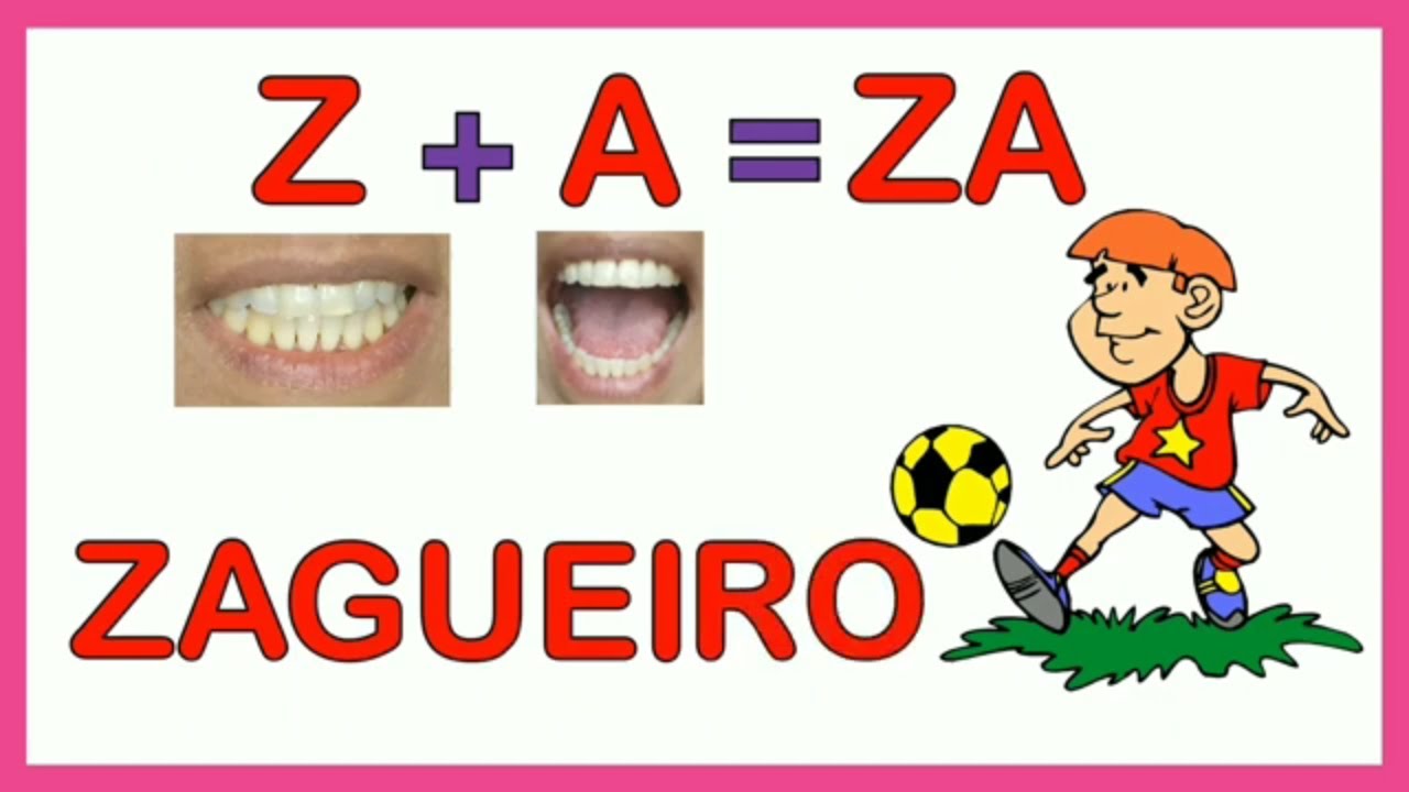 ALFABETIZAÇÃO FÔNICA.  FAMÍLIA  SILÁBICA DA LETRA Z. ZA ZE ZI ZO ZU. MÉTODO FÔNICO